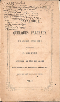 Catalogue Choquet